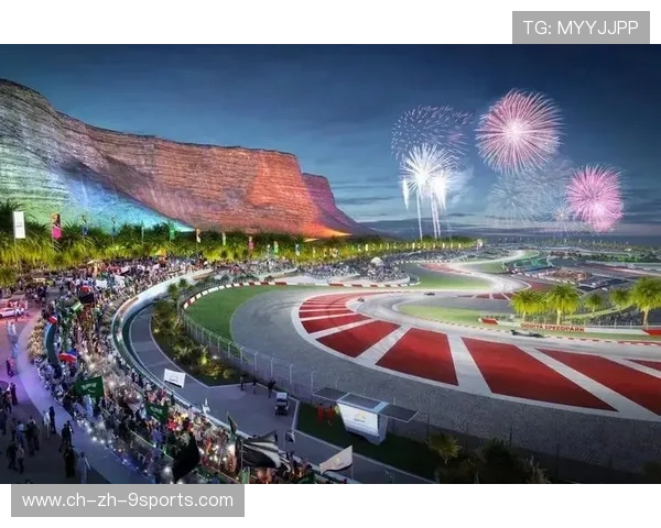 F1赛道夜间灯光秀成为城市新名片